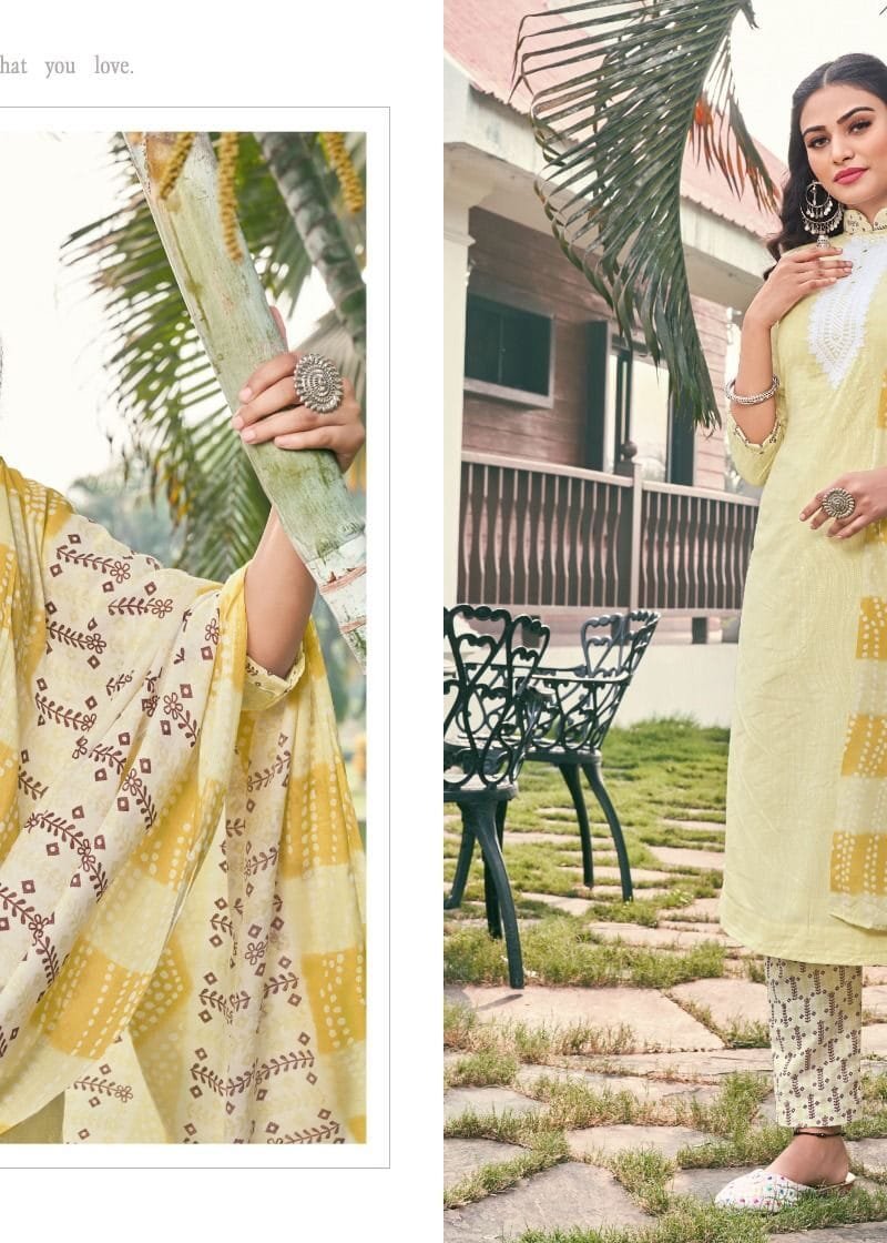 Blossom Radha Fab Wholesale Cotton Dress Material
