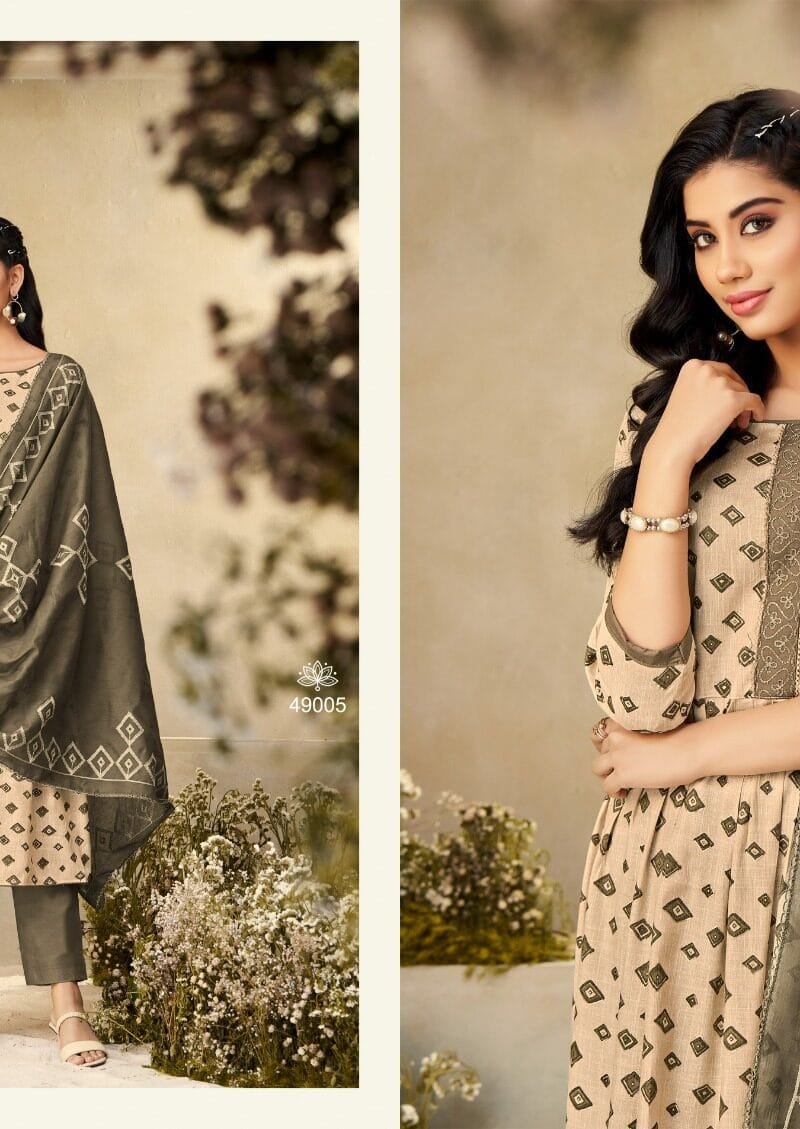 Blossom Vol 12 Azara Radhika Wholesale Cotton Dress Material