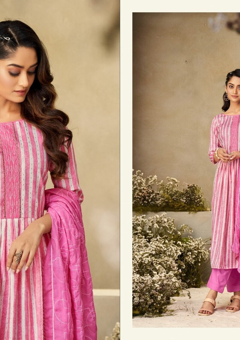 Blossom Vol 12 Azara Radhika Wholesale Cotton Dress Material