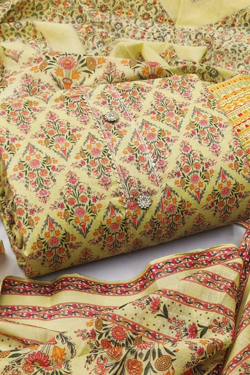 Buy Cotton Print Wholesale Cotton Dress Material