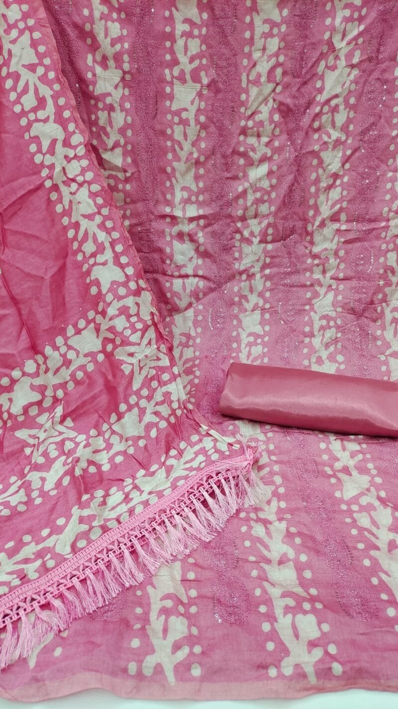 Buy Dayble Chandri Boutique Print Wholesale Cotton Dress Material