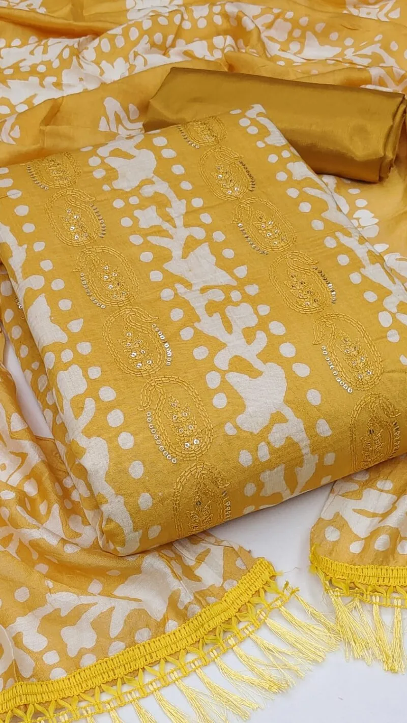 Buy Dayble Chandri Boutique Print Wholesale Cotton Dress Material