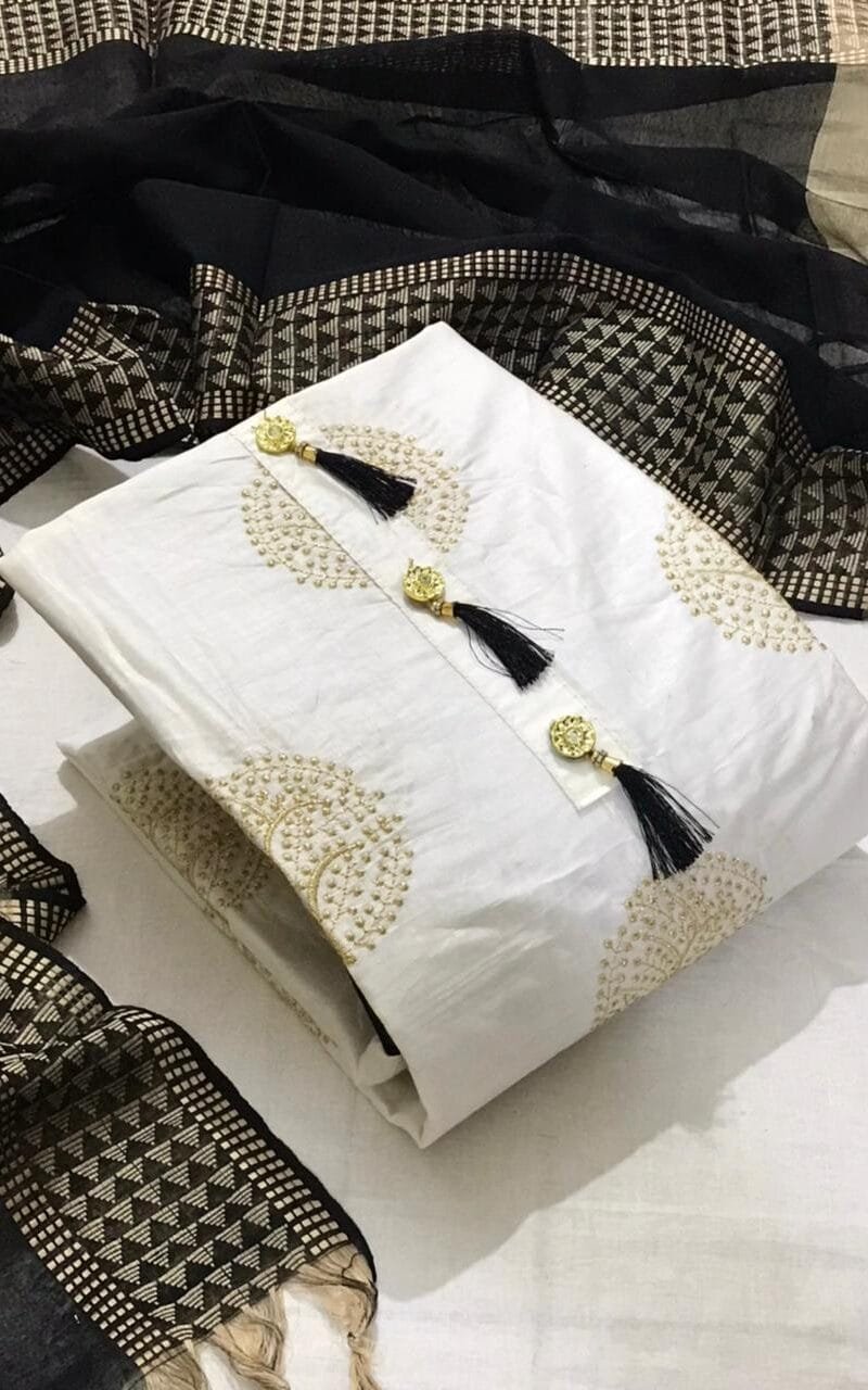 Buy Glace Cotton Work Wholesale Cotton Material