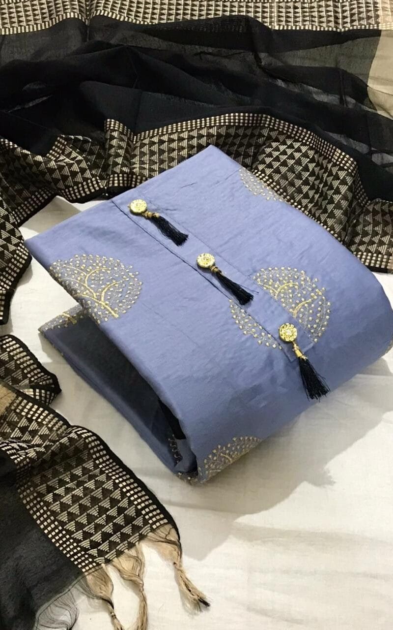 Buy Glace Cotton Work Wholesale Cotton Material