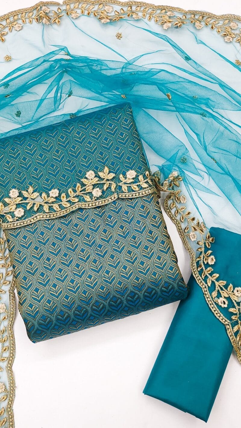 Buy Jacquard Suit Wholesale Dress Material