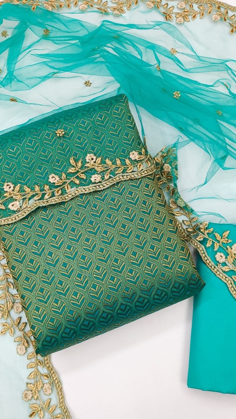 Buy Jacquard Suit Wholesale Dress Material