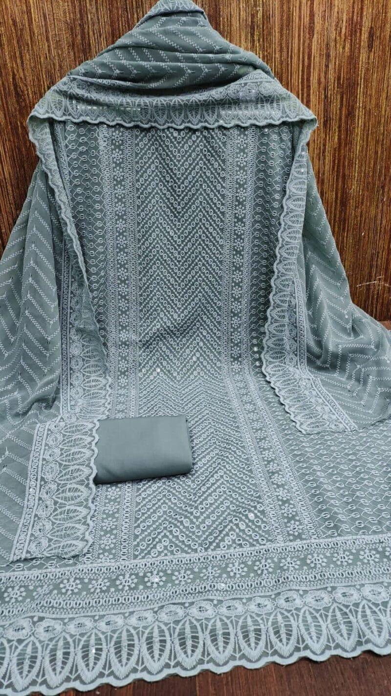 Buy Original Georgette Work Wholesale Dress Material