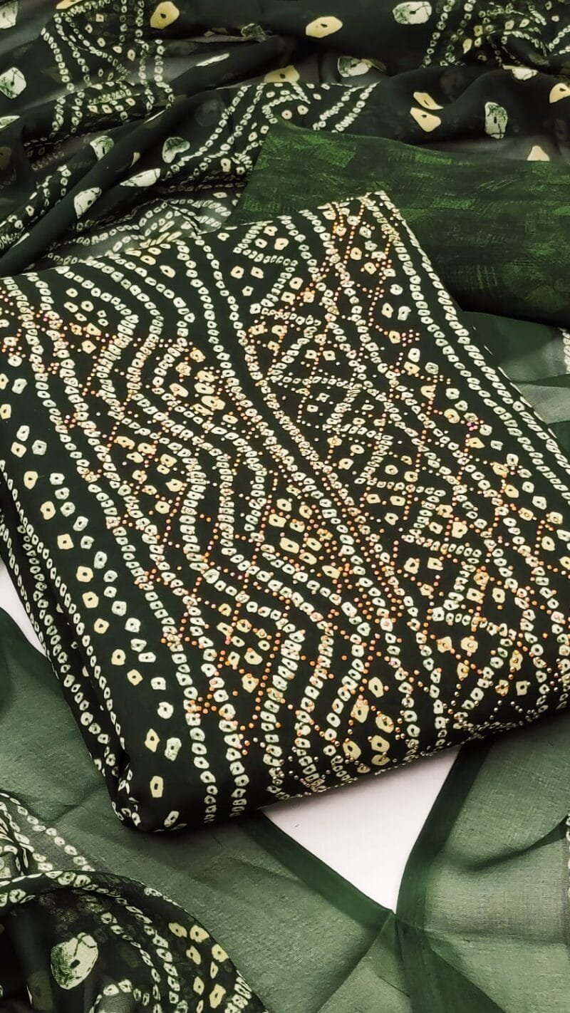 Buy Wholesale Georgette Dress Material With Work