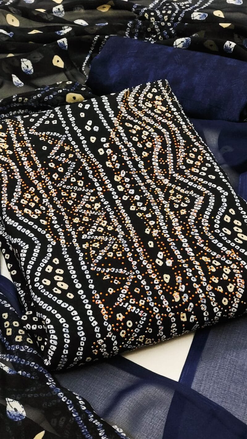 Buy Wholesale Georgette Dress Material With Work