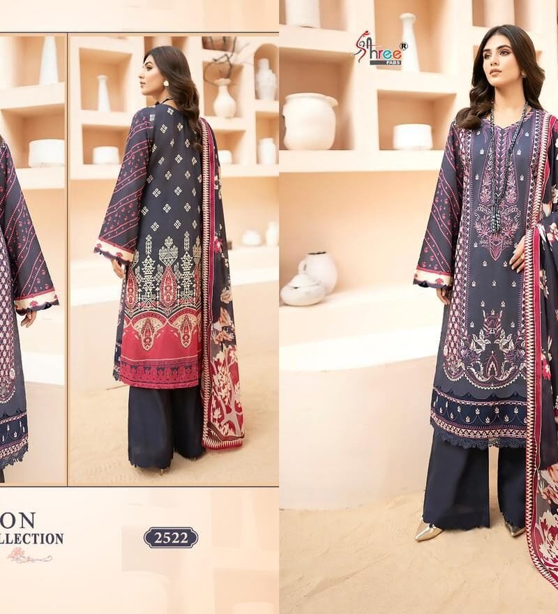 Chevron Luxury Lawn Collection Vol 12 Shree Fab
