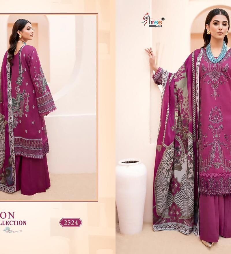 Chevron Luxury Lawn Collection Vol 12 Shree Fab