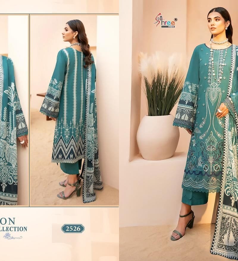 Chevron Luxury Lawn Collection Vol 12 Shree Fab