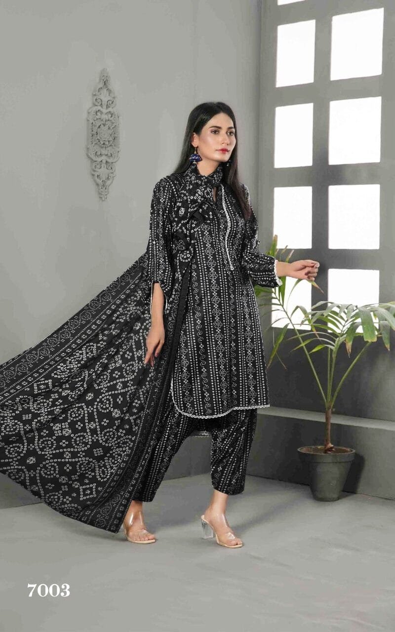Chunari Special Amna Sohil Tawakkal Fabrics Wholesale Cotton Dress Material