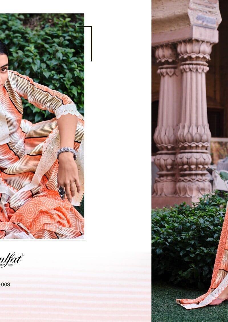 Dinaaz Zulfat Designer Suits Wholesale Dress Material