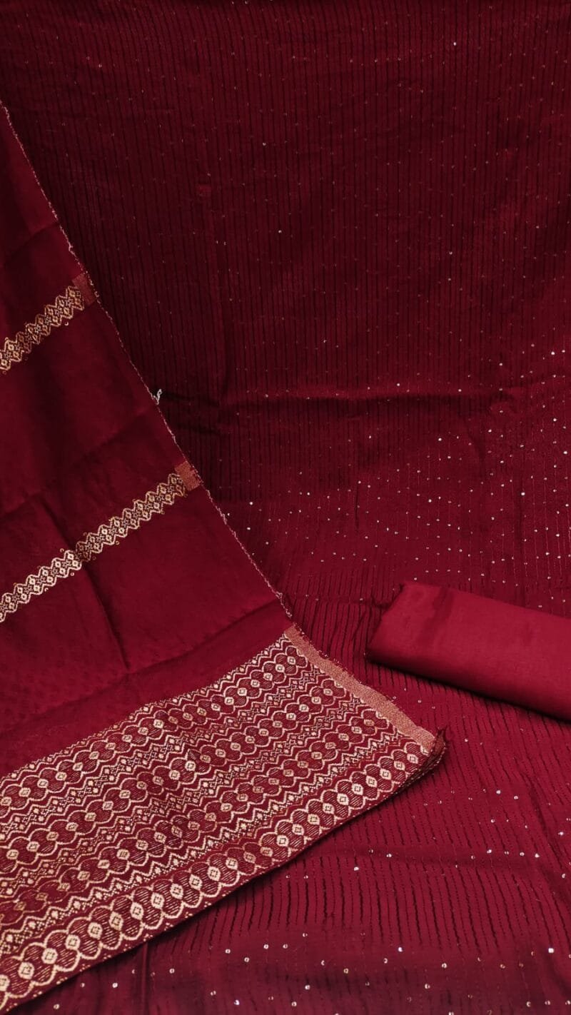 Exclusive Diabl Chanderi Wholesale Cotton Dress Material