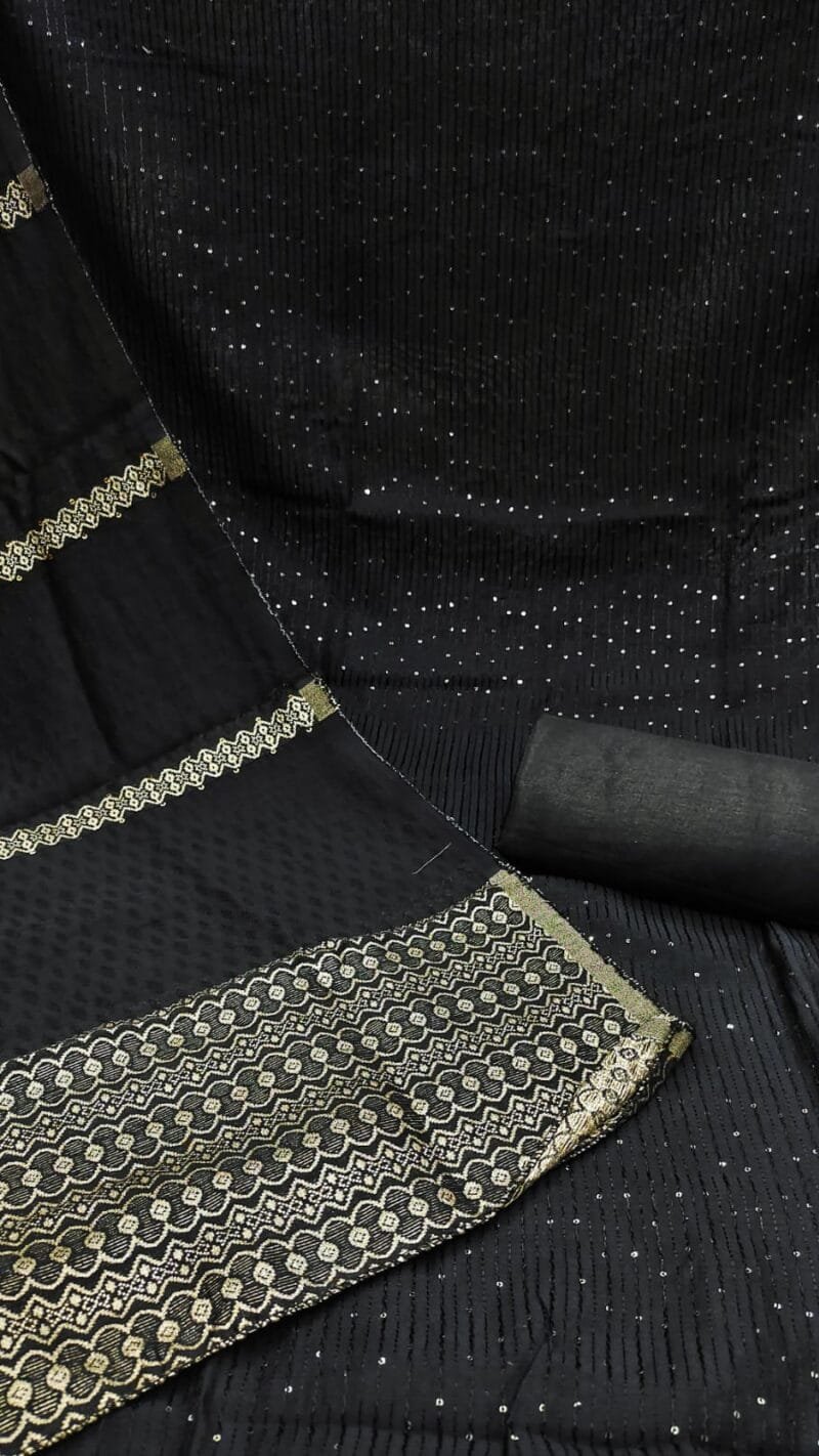 Exclusive Diabl Chanderi Wholesale Cotton Dress Material