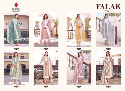 Falak Vol 4 Tanishk Fashion Wholesale Dress Material