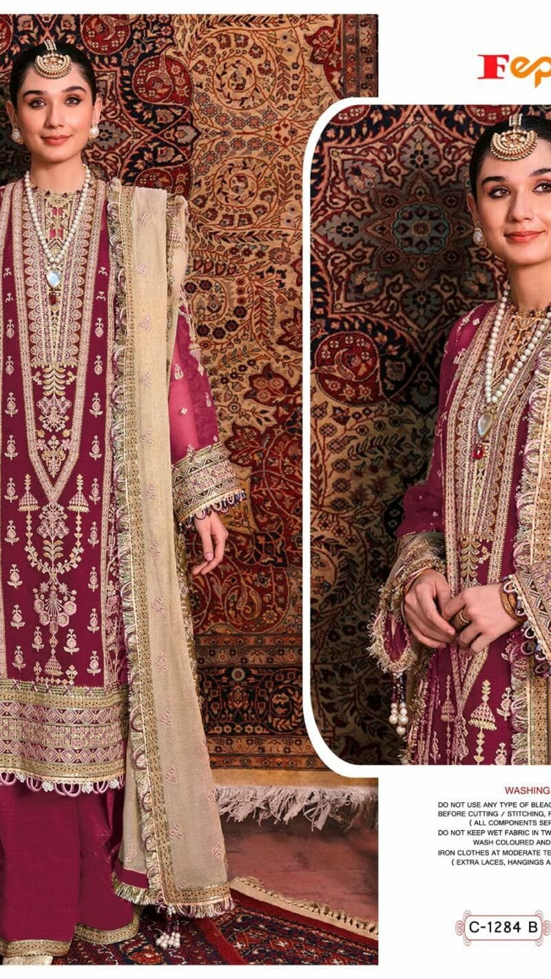 Fepic Rosemeen C 1284 Wholesale Pakistani Salwar Suits