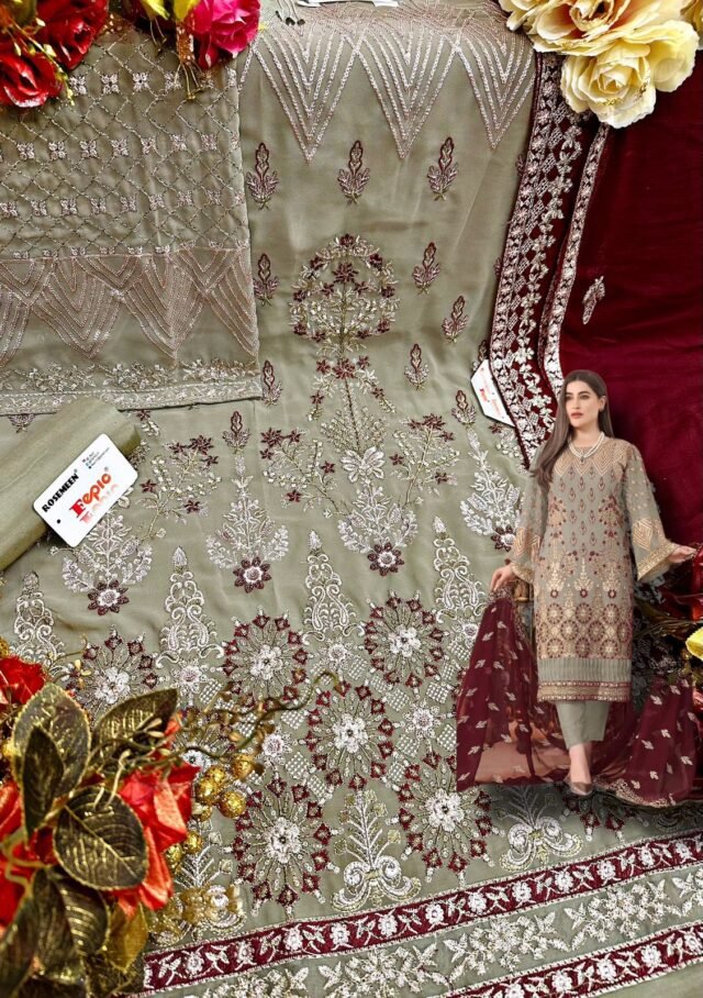 Fepic Rosemeen D 5229 Wholesale Pakistani Salwar Suits