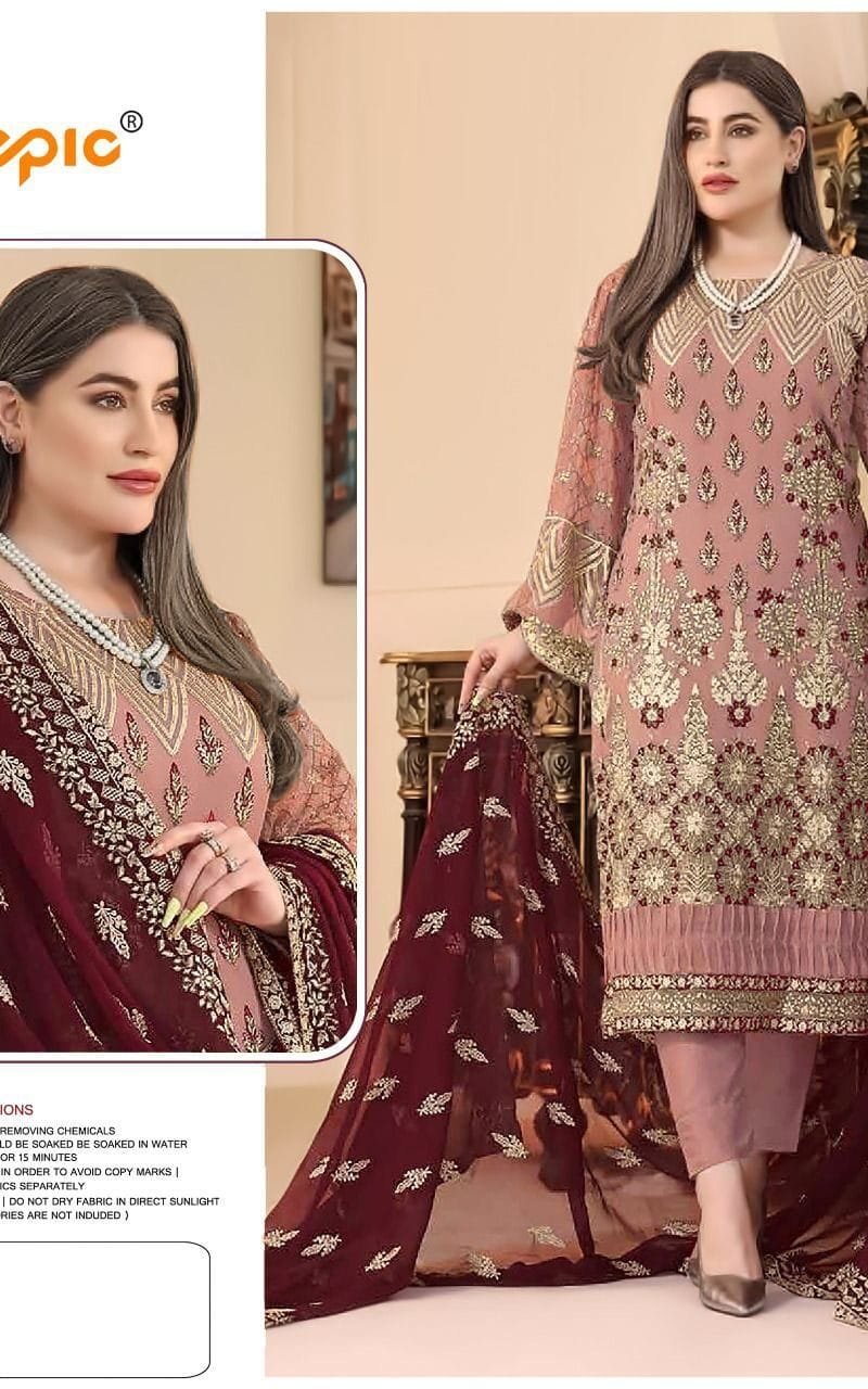 Fepic Rosemeen D 5229 Wholesale Pakistani Salwar Suits