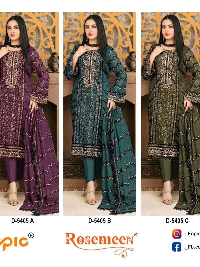 Fepic Rosemeen D 5405 Pakistani Salwar Suits