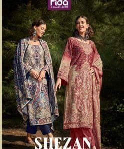 Fida Shezan Wholesale Digital Karachi Cotton Dress Material
