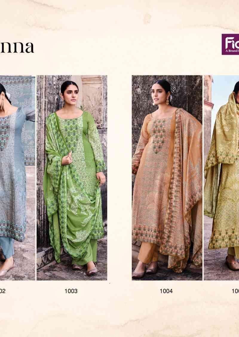 Fida Zhanna Wholesale Dress Material