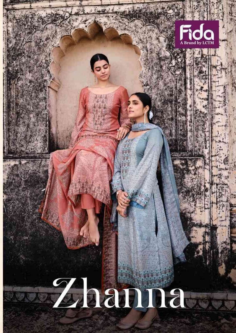 Fida Zhanna Wholesale Dress Material