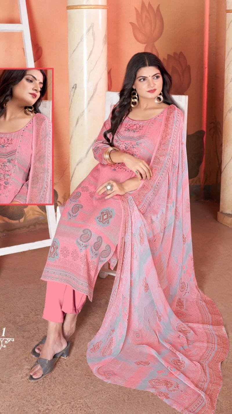 Fillauri Shiv Gori Wholesale Cotton Dress Material