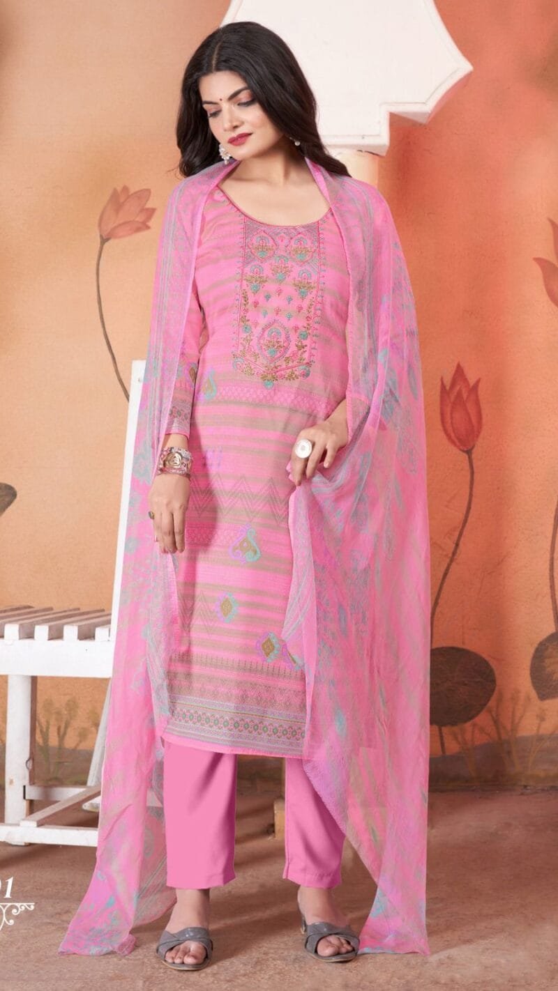 Fillauri Shiv Gori Wholesale Cotton Dress Material