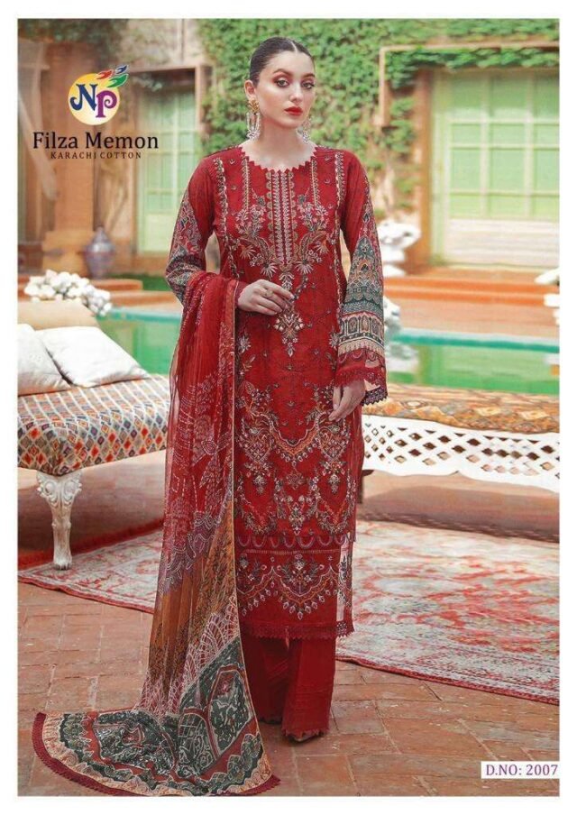 Filza Memon Vol 2 Nand Gopal Wholesale Cotton Dress Material