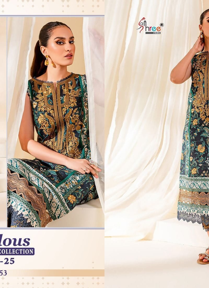 Firdous Exclusive Collection Vol 25 Wholesale Pakistani Salwar Suits