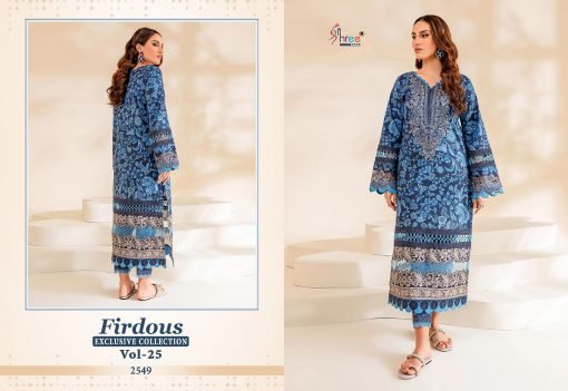 Firdous Exclusive Collection Vol 25 Wholesale Pakistani Salwar Suits