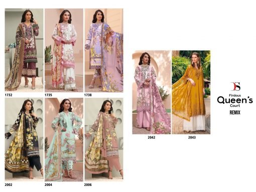 Firouds Queen’s Court Remix Deepsy Wholesale Pakistani Salwar Suits