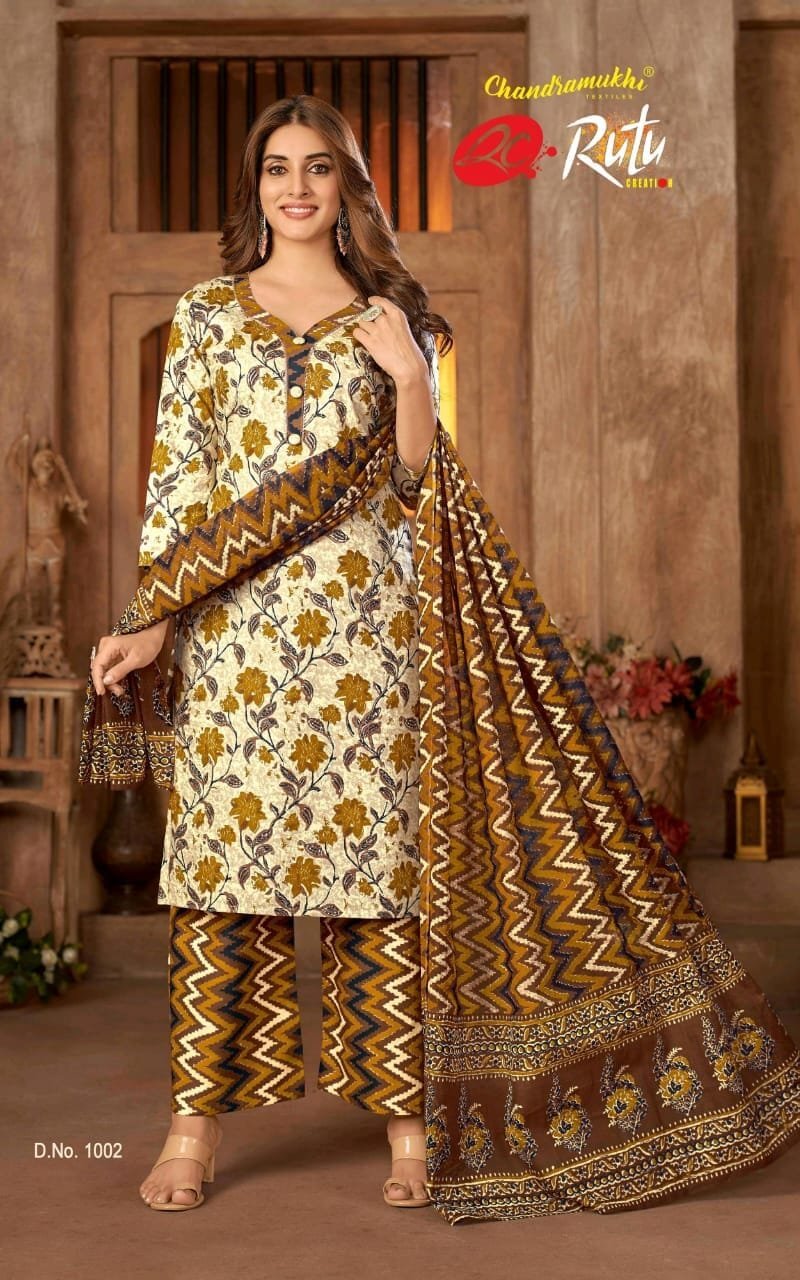 Jaipuri Vol 1 Rutu Wholesale Cotton Dress Material