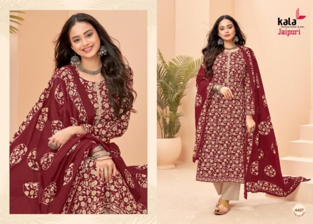 Jaipuri Vol 1 Tarika Creation Wholesale Cotton Dress Material