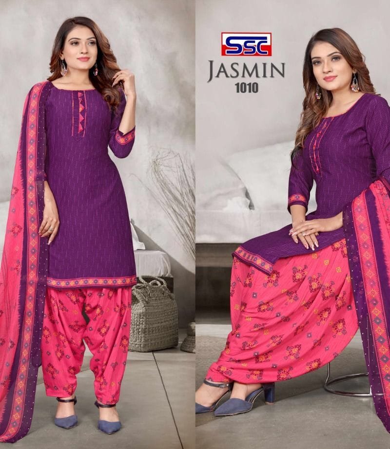 Jasmin Vol 28 Patiyala Special Ssc Wholesale Dress Material