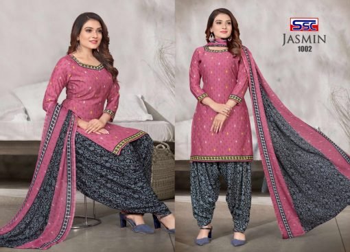 Jasmin Vol 28 Patiyala Special Ssc Wholesale Dress Material