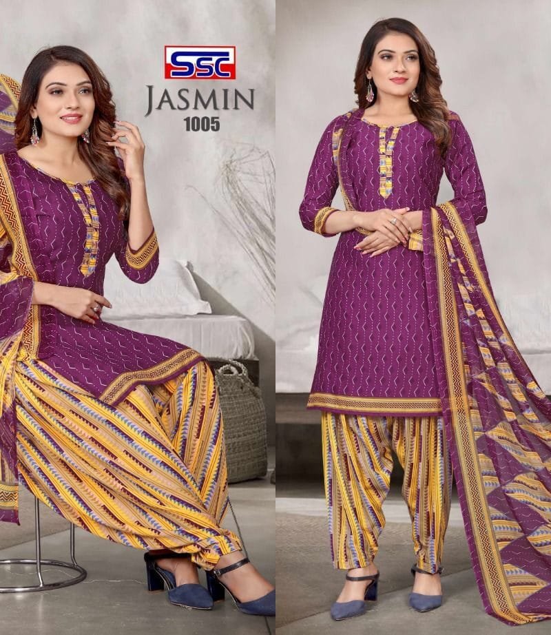 Jasmin Vol 28 Patiyala Special Ssc Wholesale Dress Material