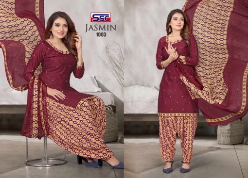 Jasmin Vol 28 Patiyala Special Ssc Wholesale Dress Material