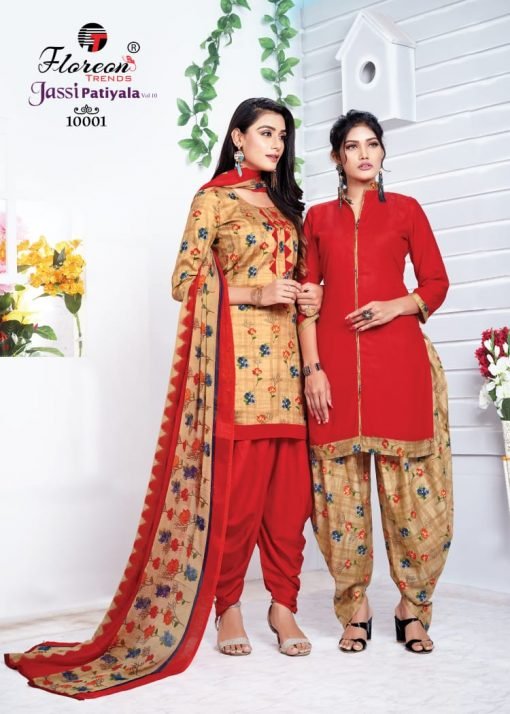 Jassi Patiyala Vol 10 Floreon Trends Wholesale Dress Material