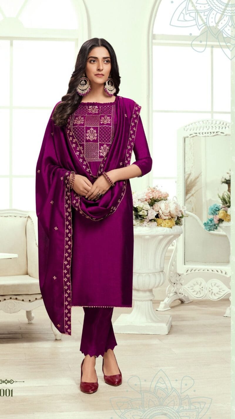 Jim Jam Vol 5 Vishnu Wholesale Cotton Dress Material