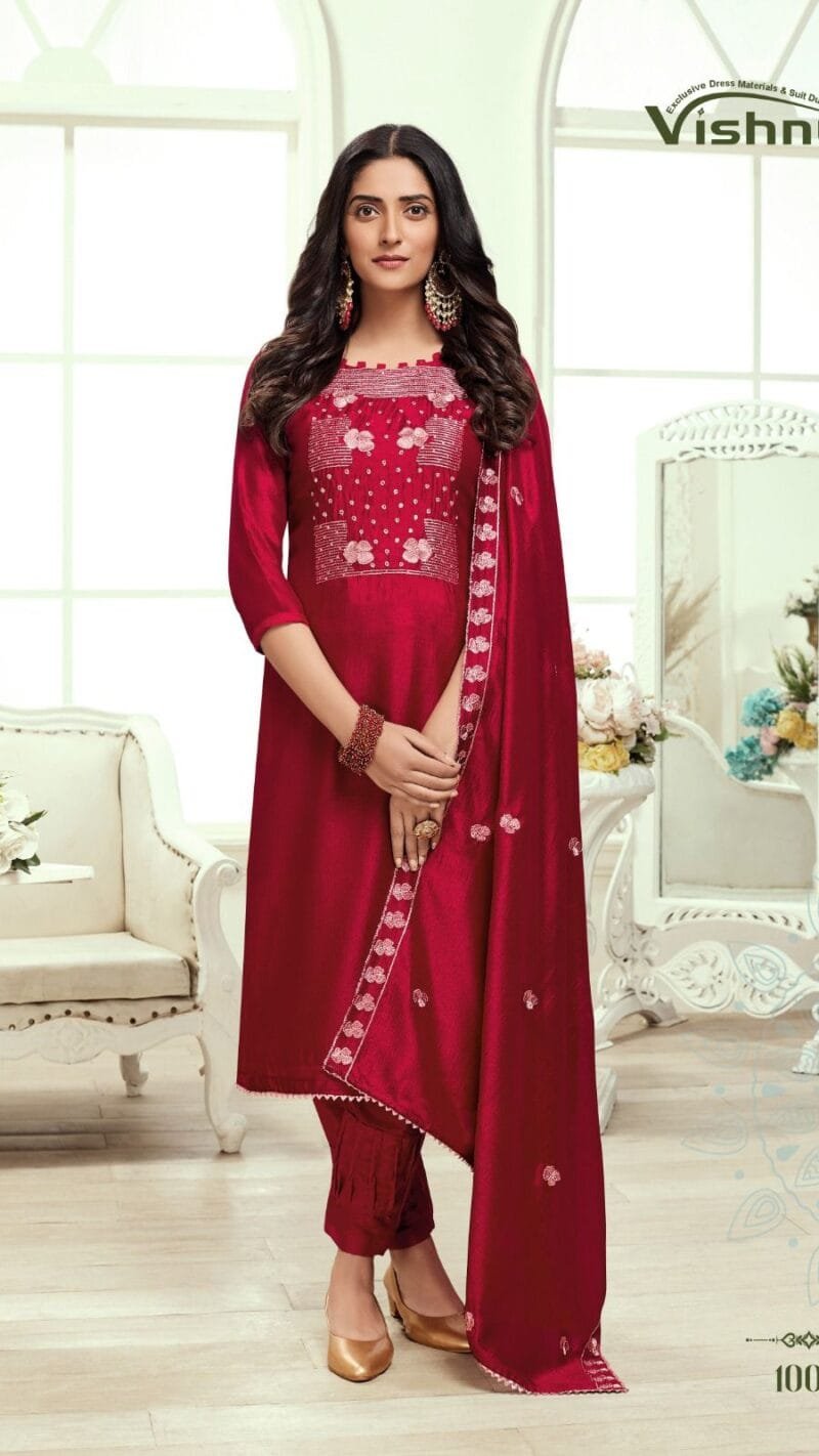 Jim Jam Vol 5 Vishnu Wholesale Cotton Dress Material