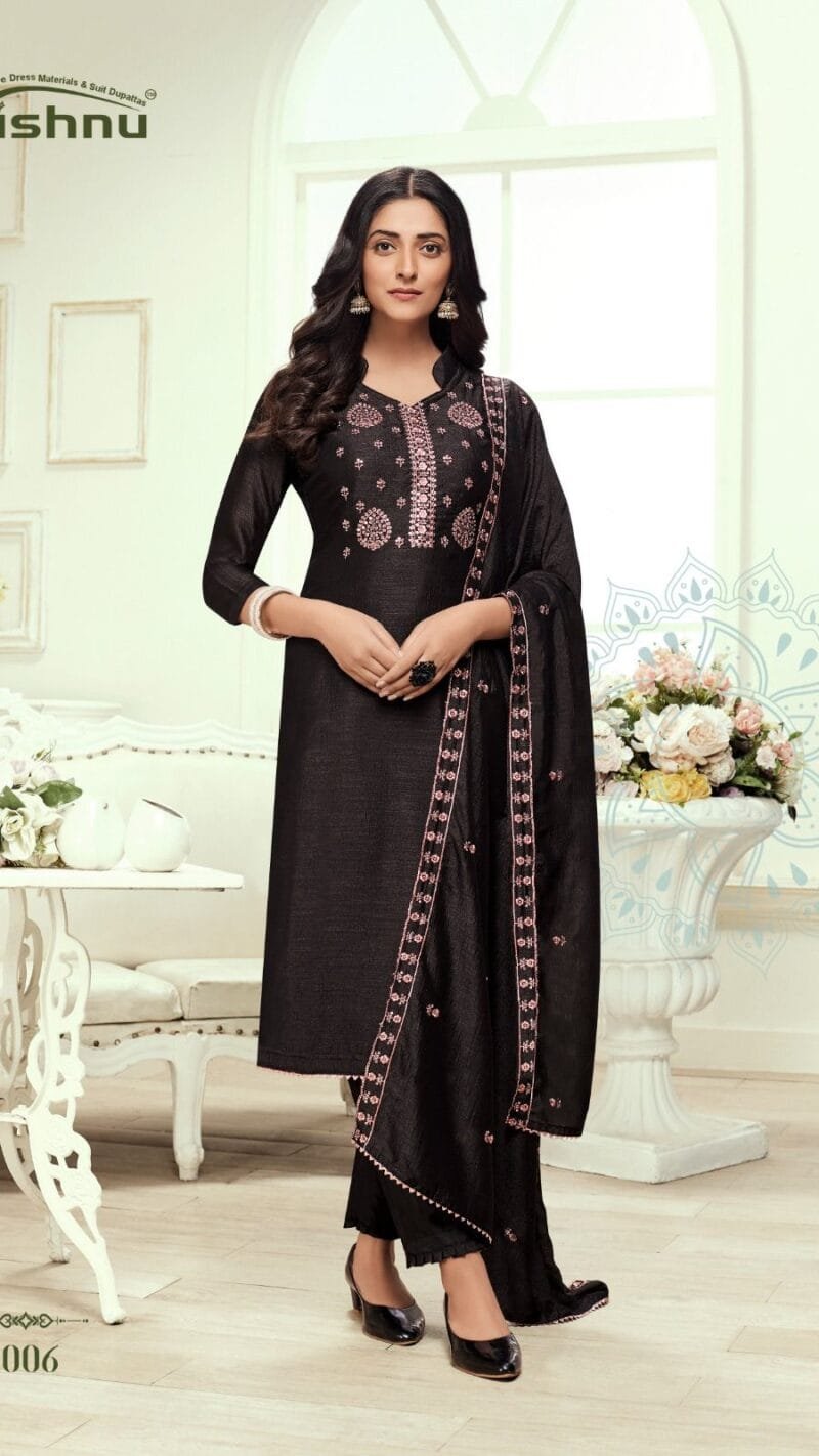 Jim Jam Vol 5 Vishnu Wholesale Cotton Dress Material