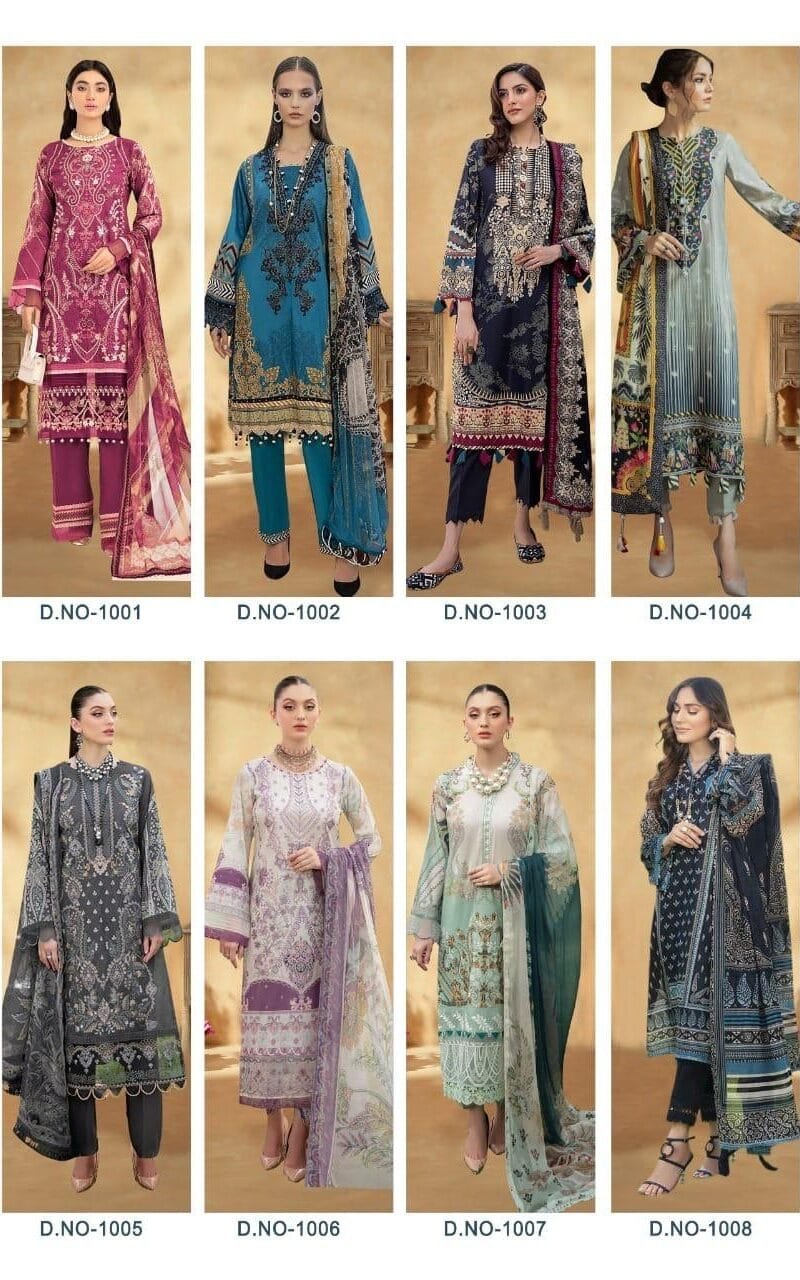 Js Priya Falsafaa Vol 1 Wholesale Cotton Dress Material