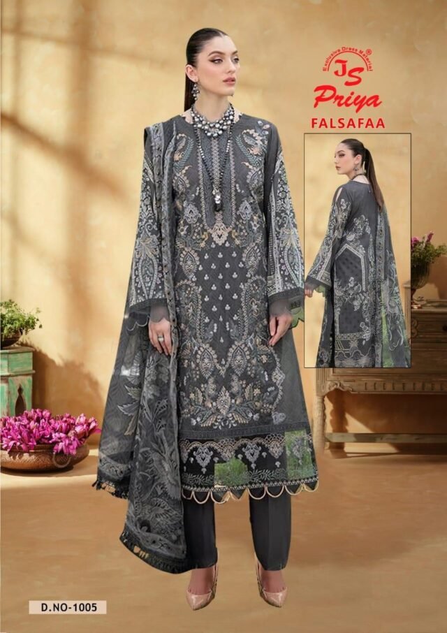 Js Priya Falsafaa Vol 1 Wholesale Cotton Dress Material