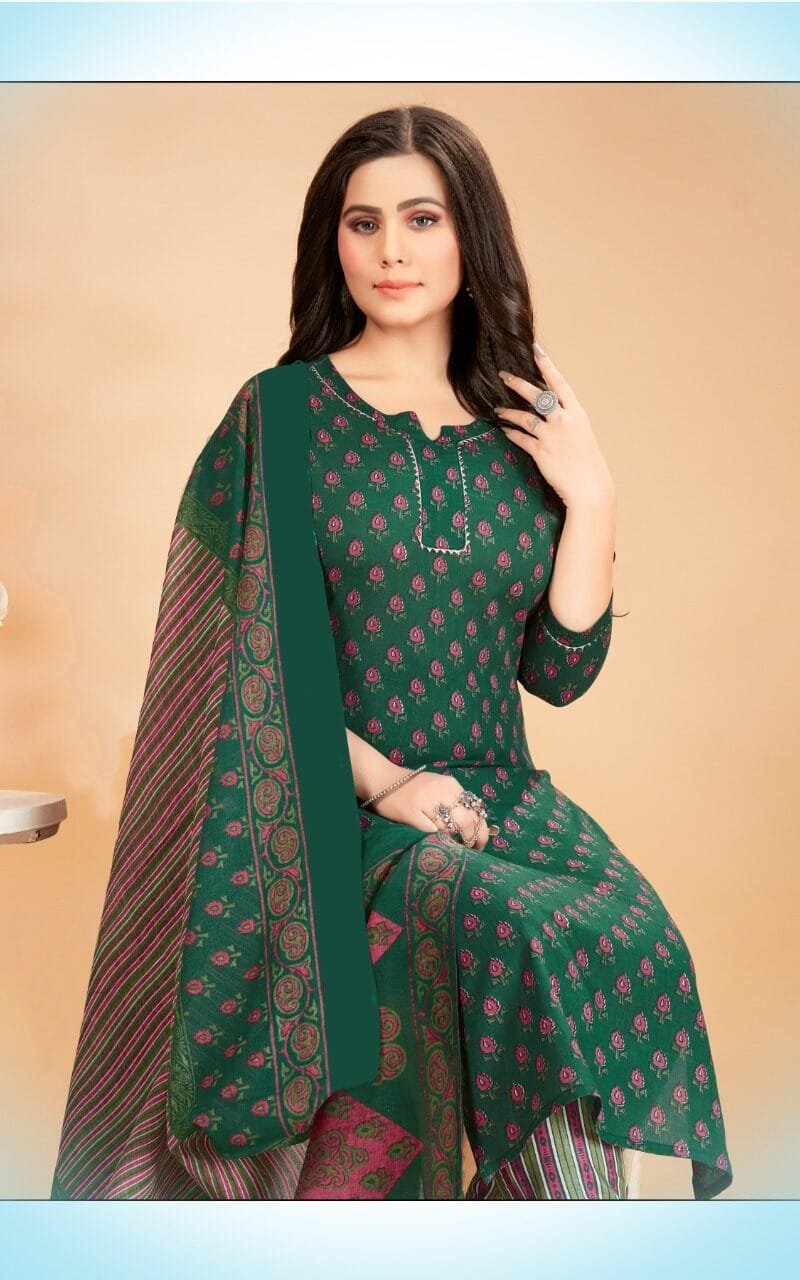 Kauvery Libas Vol 1 Kurti Pant And Dupatta