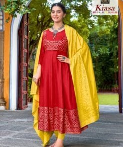 Kiasa Vol 3 Smit Creation Wholesale Gown With Dupatta