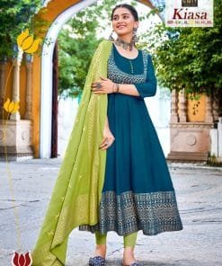 Kiasa Vol 3 Smit Creation Wholesale Gown With Dupatta