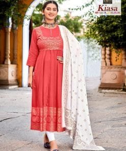 Kiasa Vol 3 Smit Creation Wholesale Gown With Dupatta